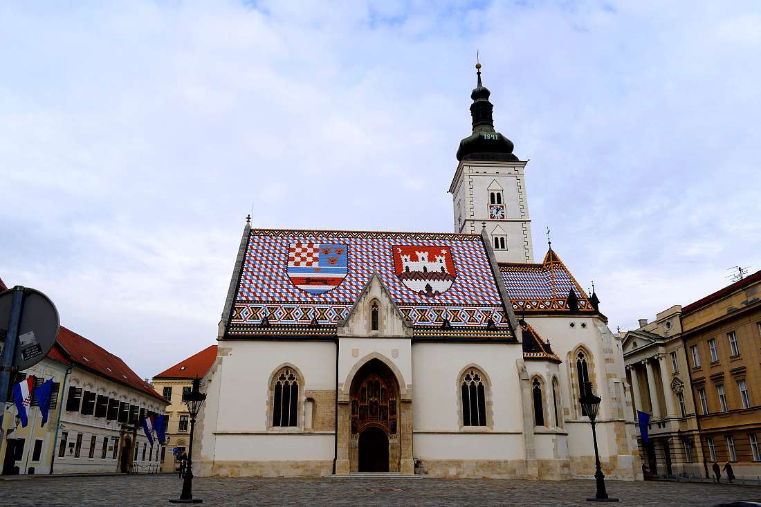 Eglise Saint Marc de Zagreb