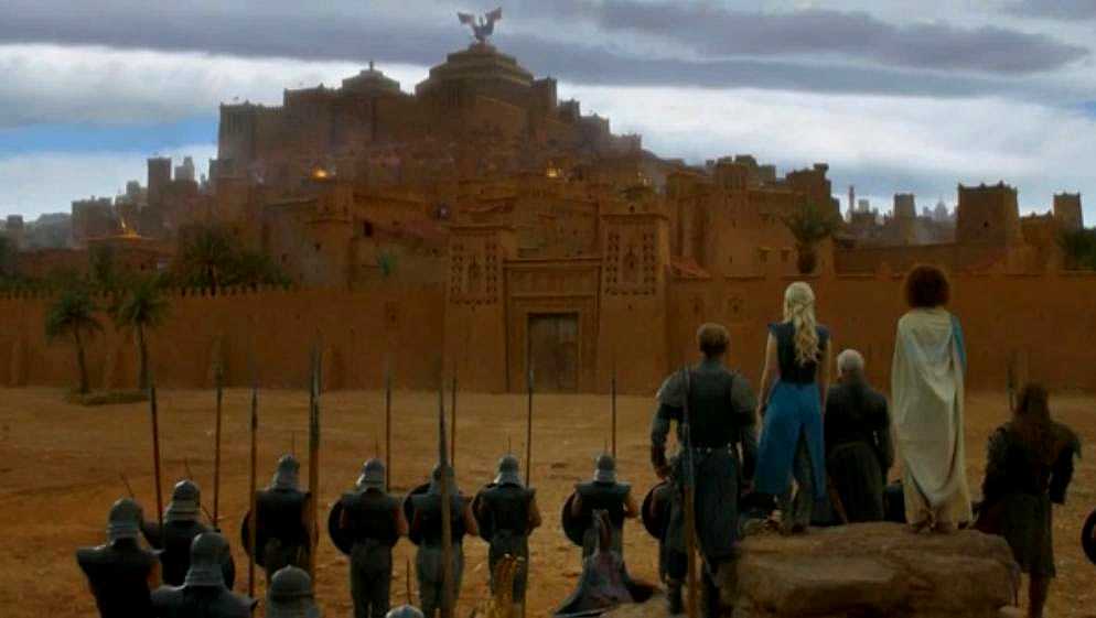 Tournage de Game of Thrones au Ait-Ben-Haddou du Maroc