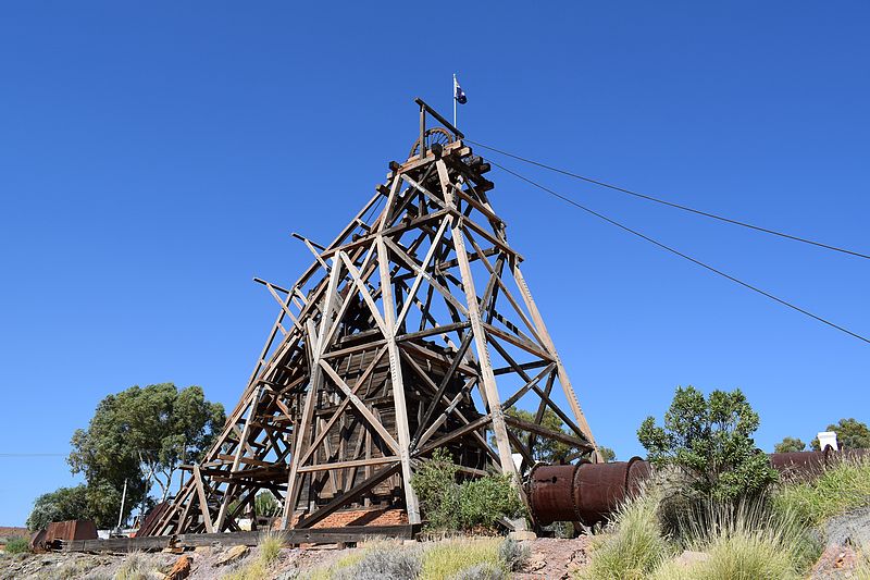 La ville fantôme, la mine et le musée de Gwalia