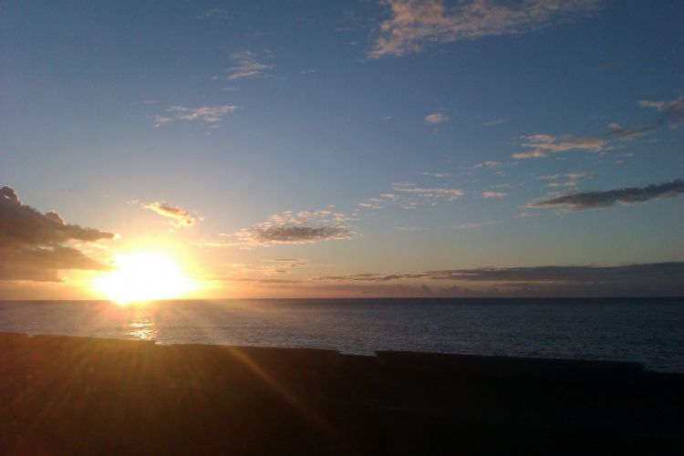 coucher de soleil ile réunion