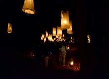 lanternes installation de feu