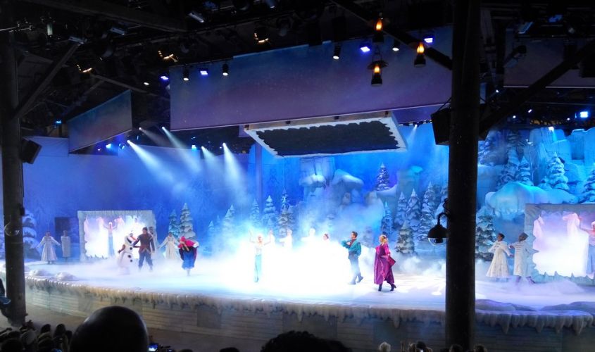 reine des neiges spectacle disneyland paris 3