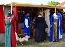 vendeur costume médiévale