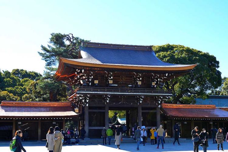 entree Meiji-jingu