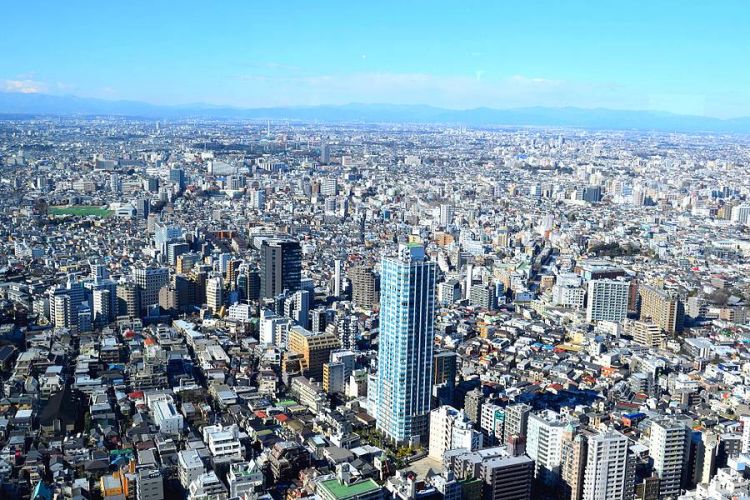 vue panoramique tokyo