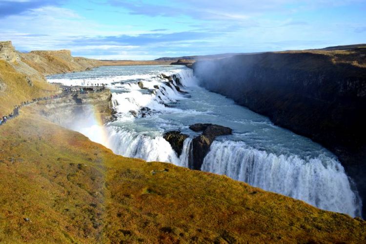 Chute Gullfoss Islande