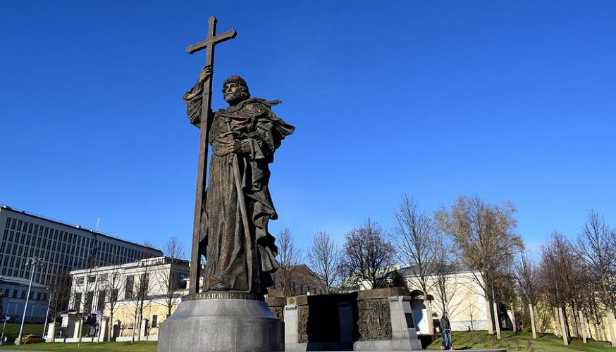 statue vladimir 1er moscou