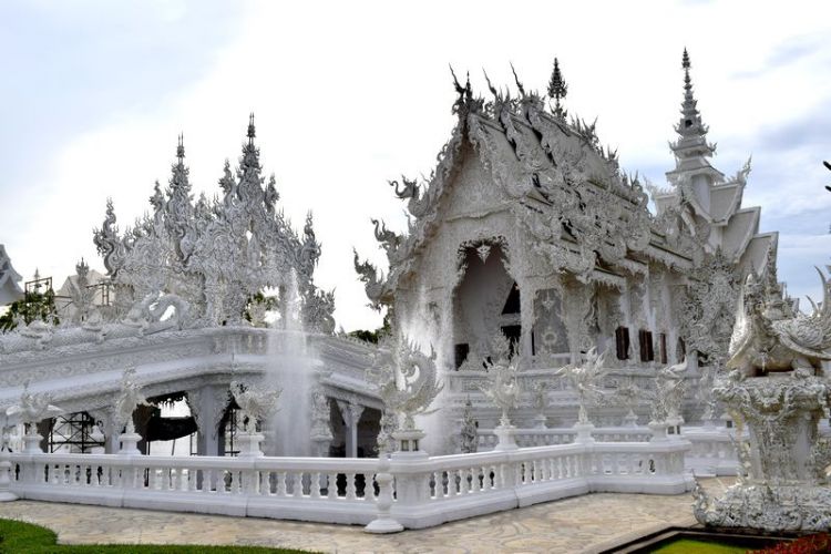 temple blanc thailande