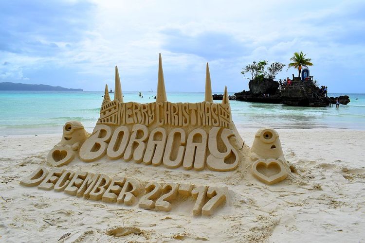 chateau de sable boracay