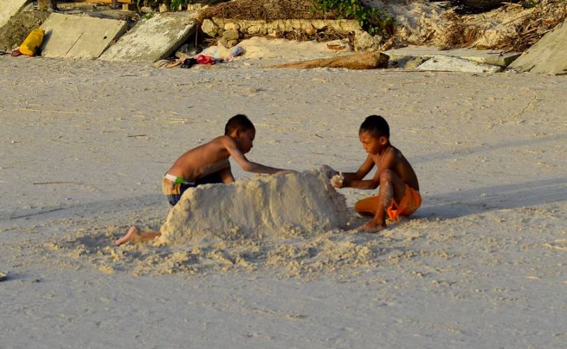 structure de sable