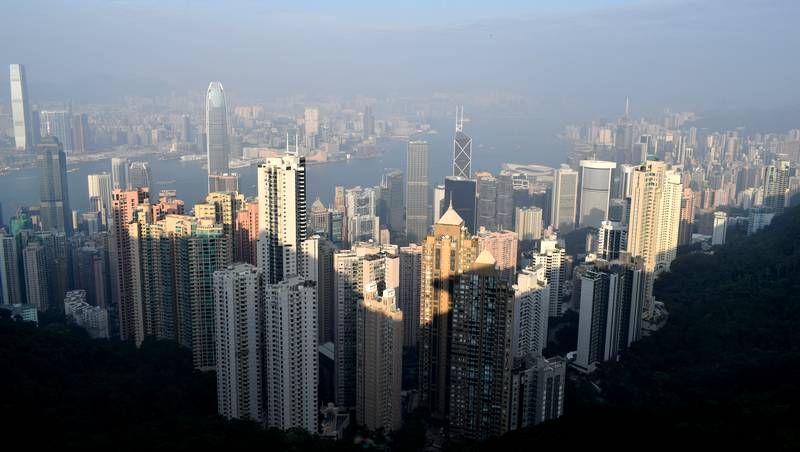 vue depuis victoria peak